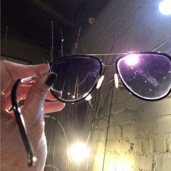 NEW ! Quay ALL IN MINI BLACK POLARIZED 1 tiny line